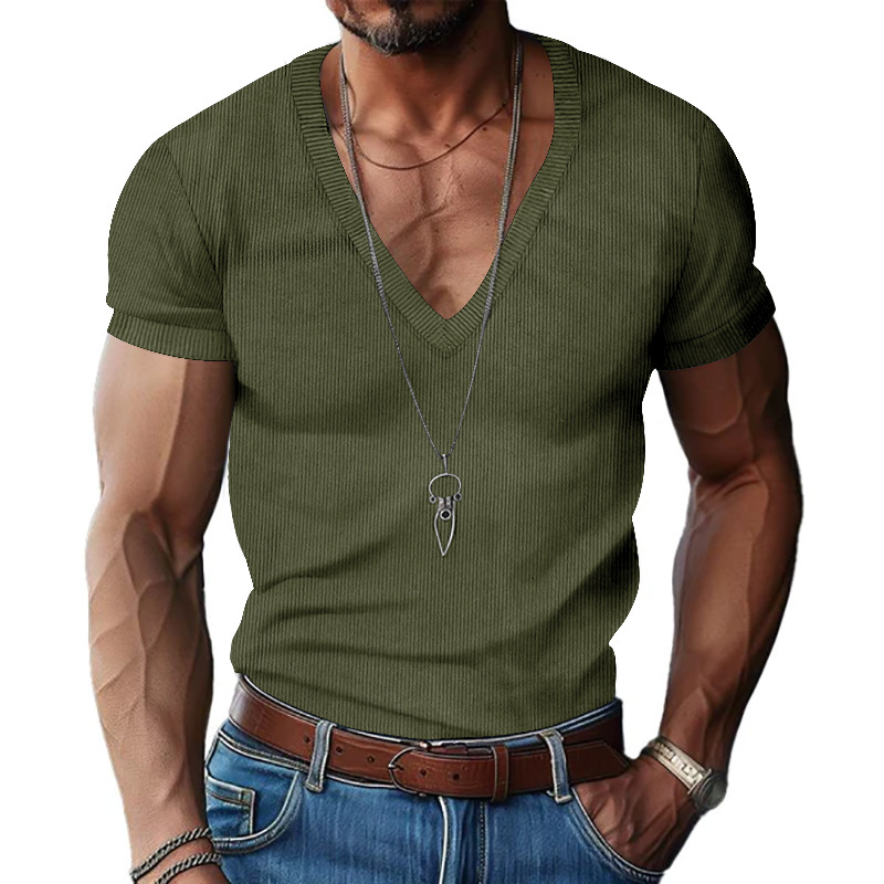 Men's Corduroy European and Am - đánh giá và giá Corduroy Button Up Shirt Men