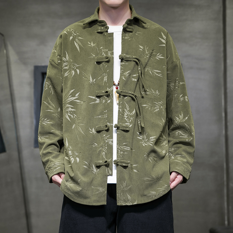 Men's Retro Corduroy Shirt Tra - đánh giá và giá Corduroy Button Up Shirt Men