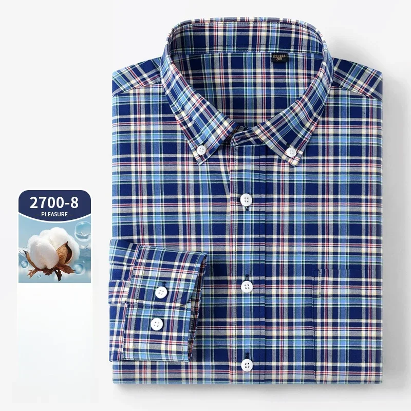 High Quality Long sleeve Shirt - đánh giá và giá Oxford Cotton Casual Shirt Business