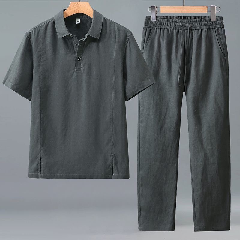 Spring/Summer Fashion Retro Sp - đánh giá và giá Mens Linen Shirt Long Sleeve