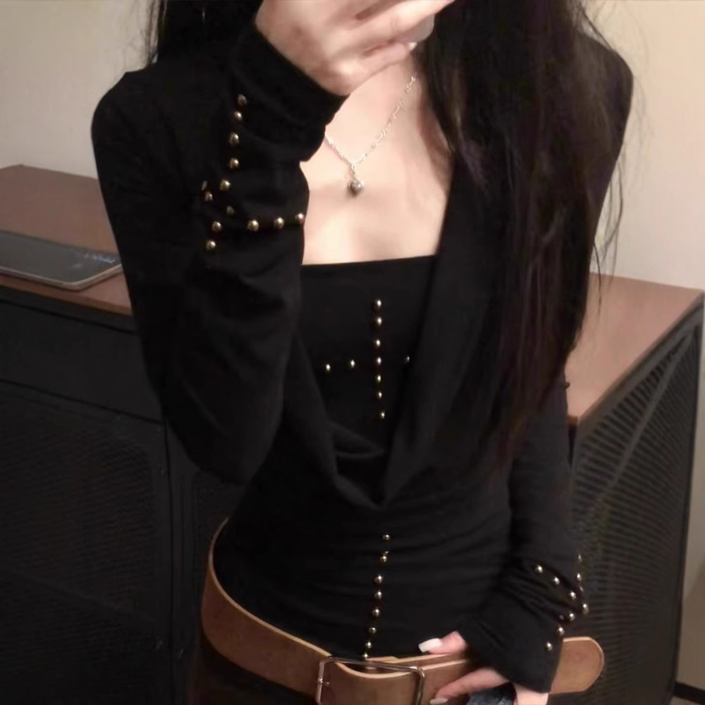 Y2k Dark Girl Cross Long Sleev - đánh giá và giá T-Shirts
