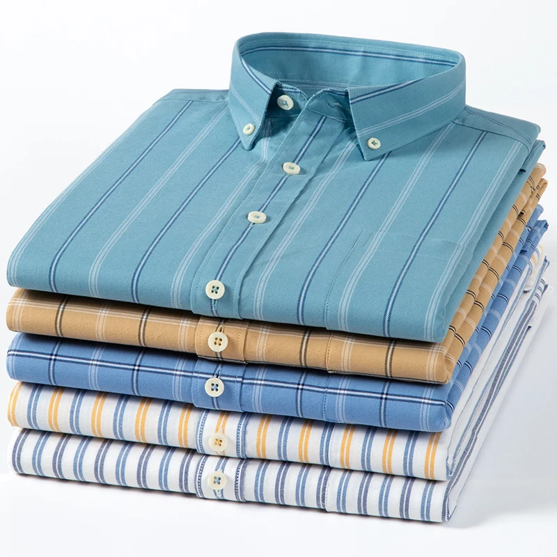 2023 New Pure Cotton Oxford Me - đánh giá và giá Oxford Cotton Casual Shirt Business